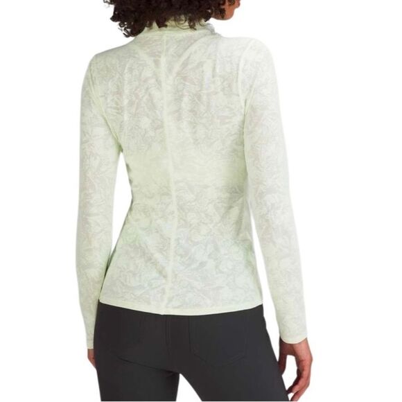 Lululemon Slim-Fit Jacquard Turtleneck Crumple Mini Jacquard Elixir - Picture 4 of 12